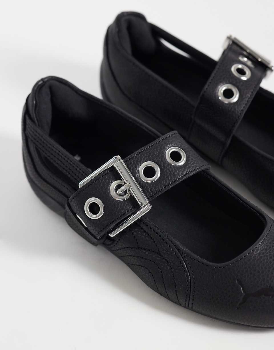 Speedcat black dressy ballet flats