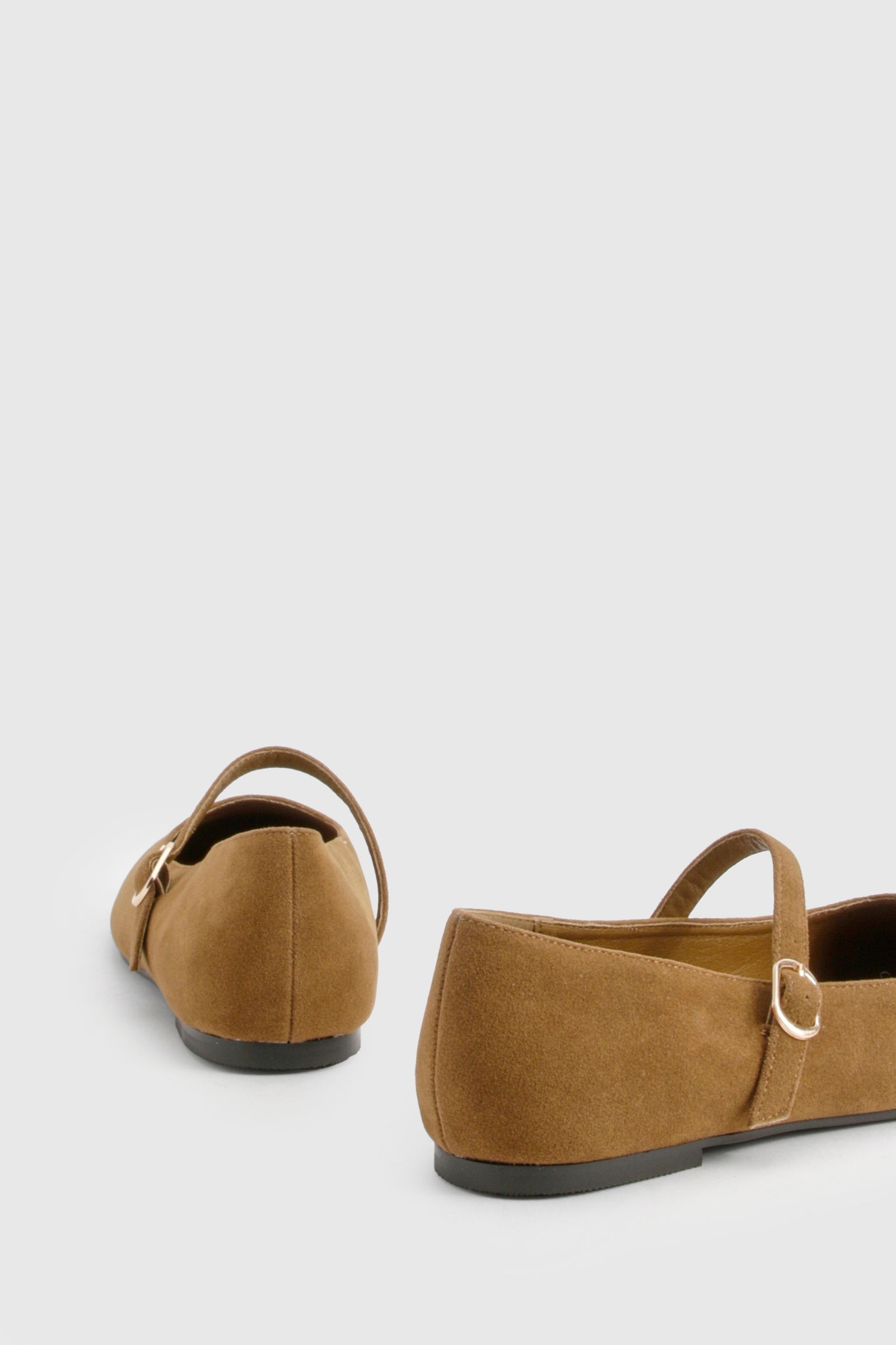 Ballerines Mary Jane f suédine - Pied large