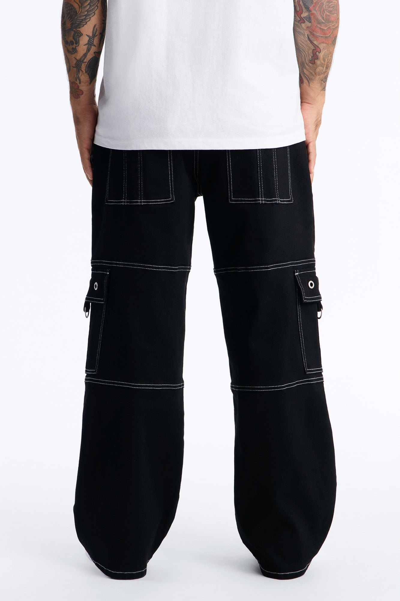 Jean cargo baggy b khiyata mkhalfa