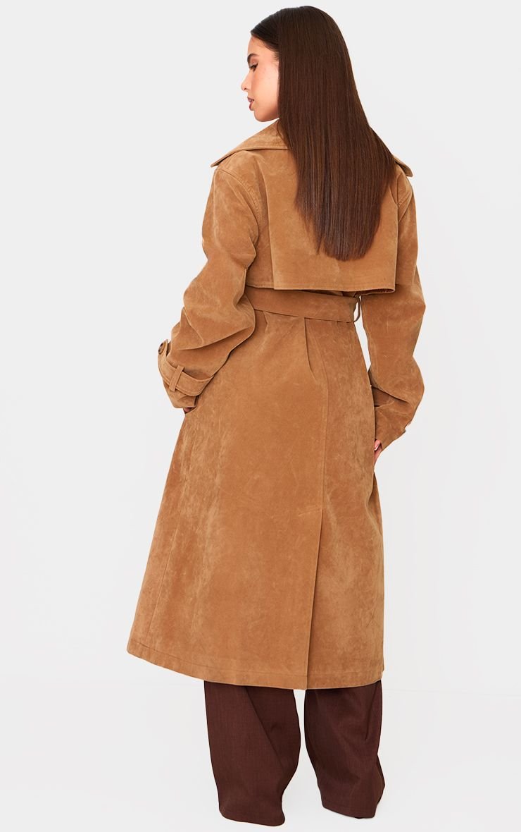 Trench b ceinture f PU - Petite
