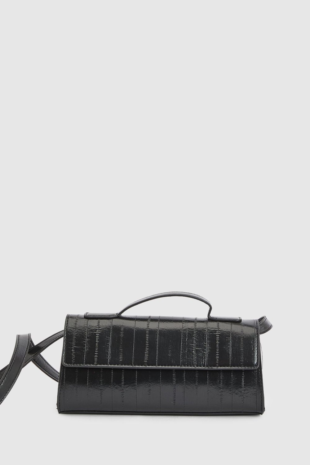 Black rectangular grab bag