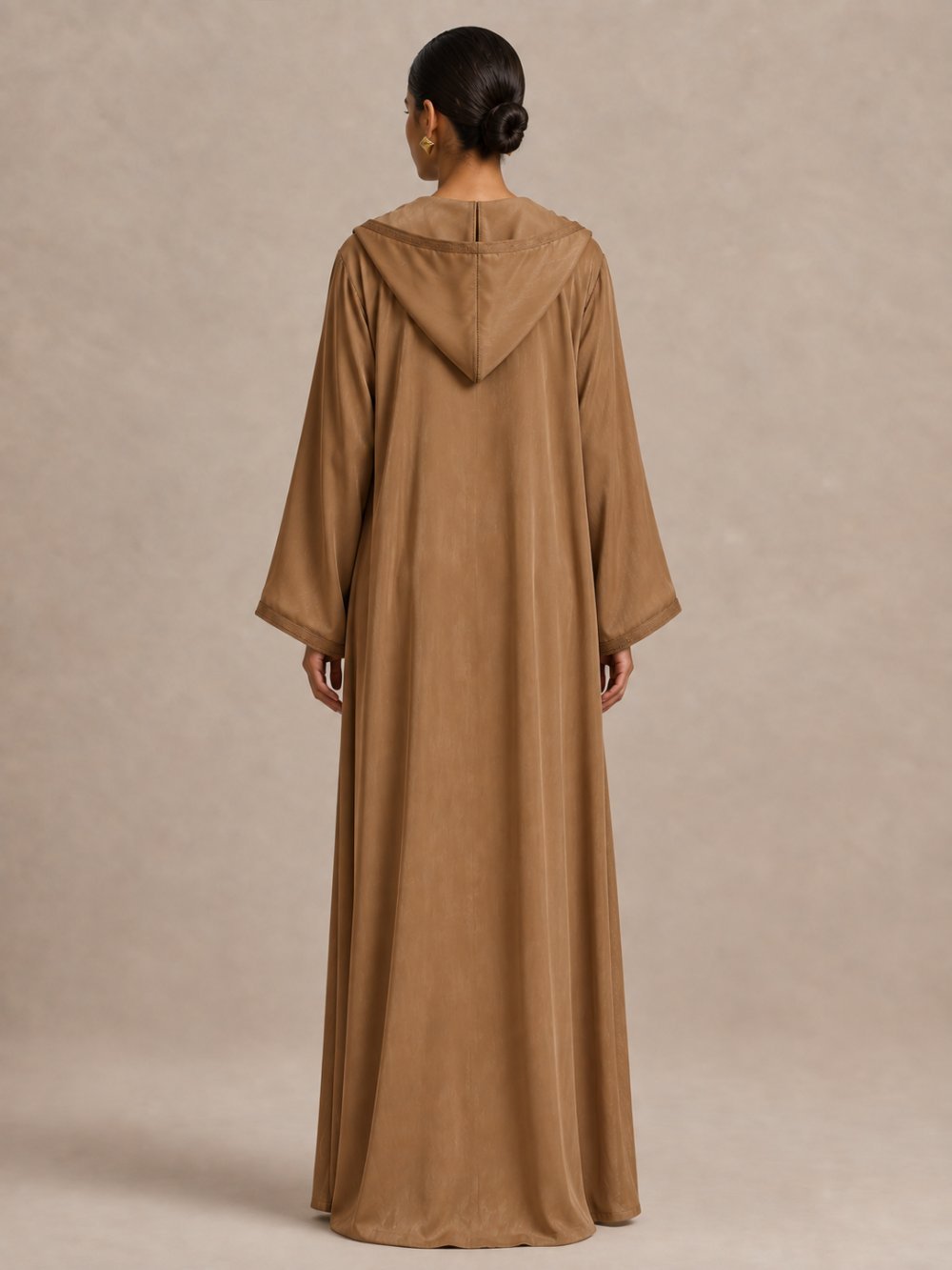 Djellaba ample à manches larges et pantalon
