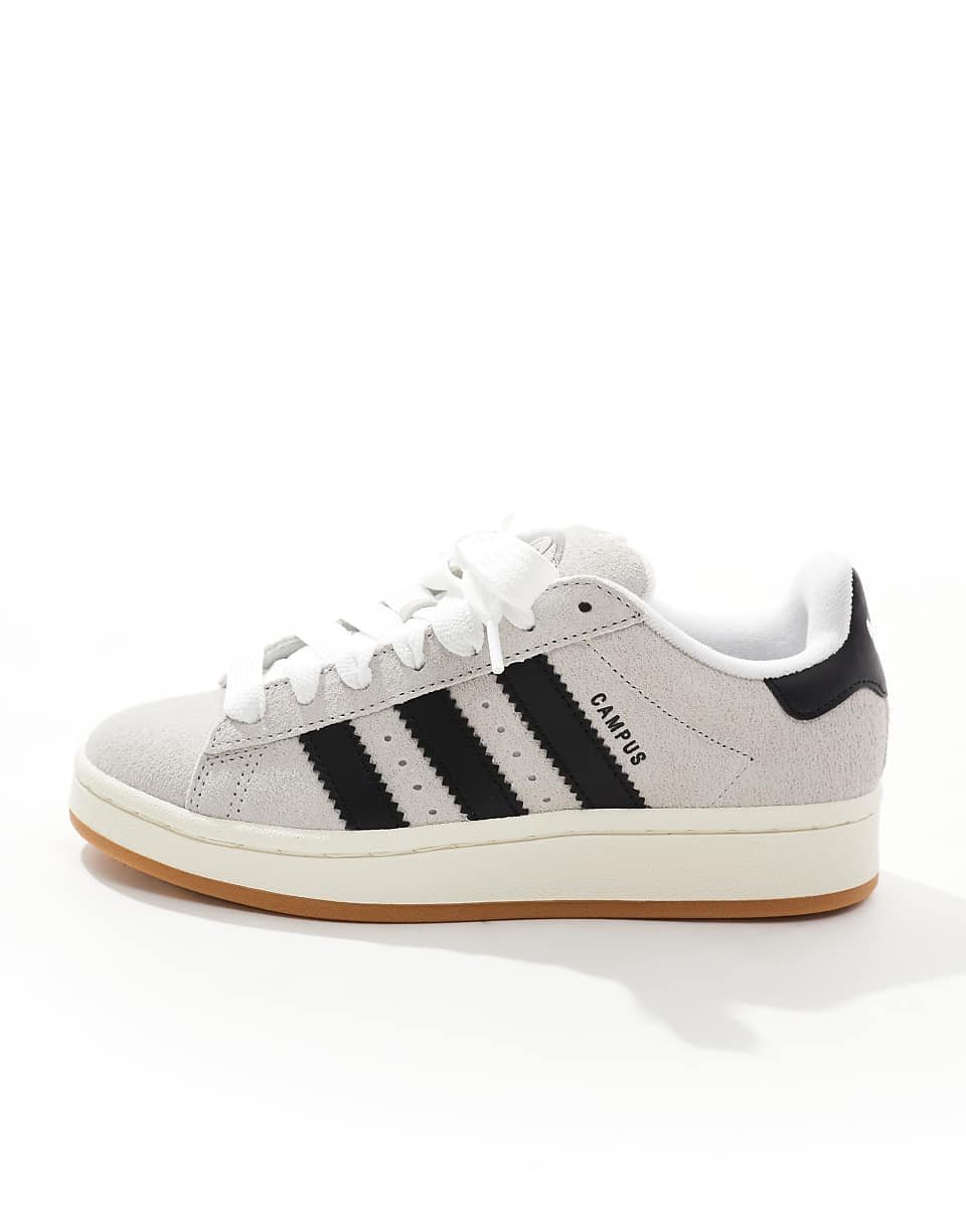 Baskets Campus 00s gris clair et noir
