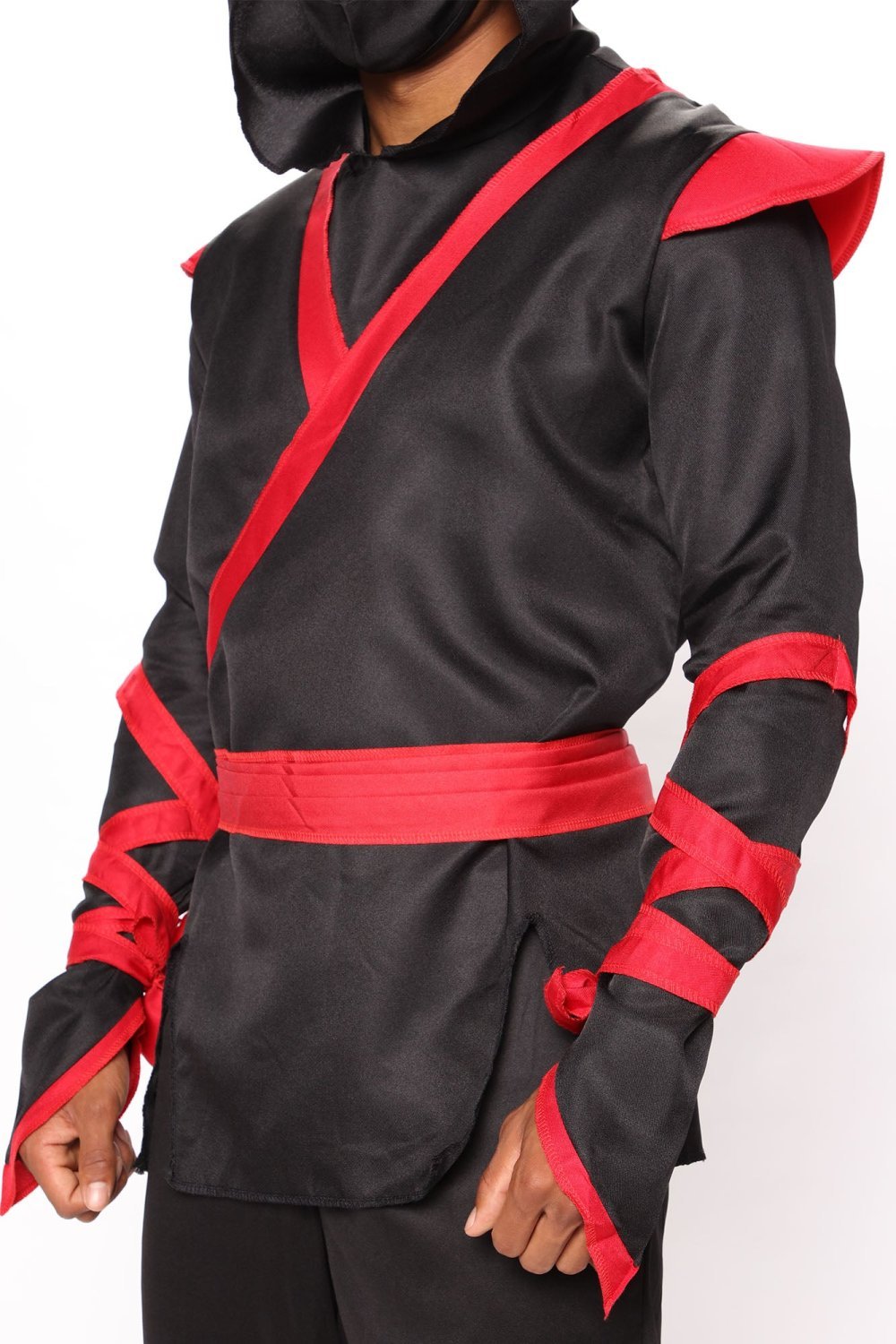 Déguisement dyal ninja k7el w 7mer b capuche