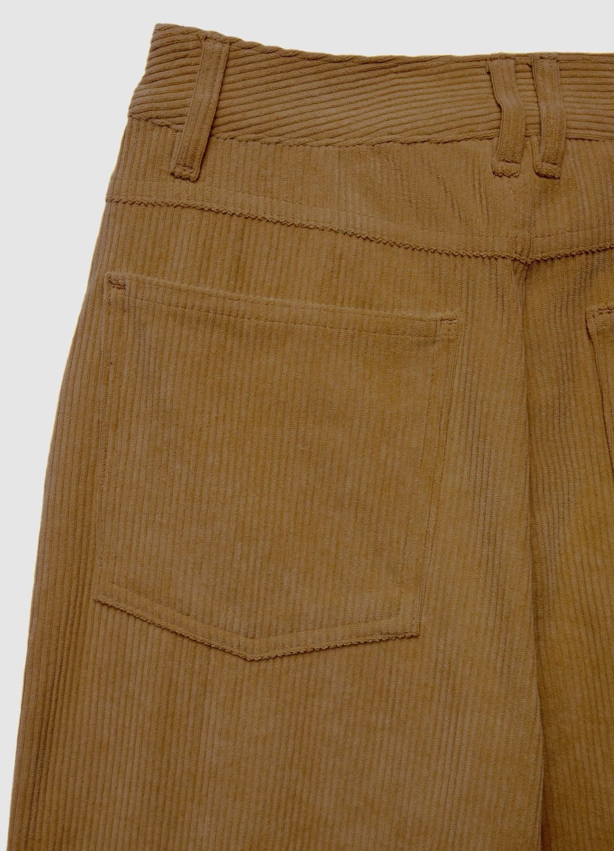 Plain balloon-leg trousers