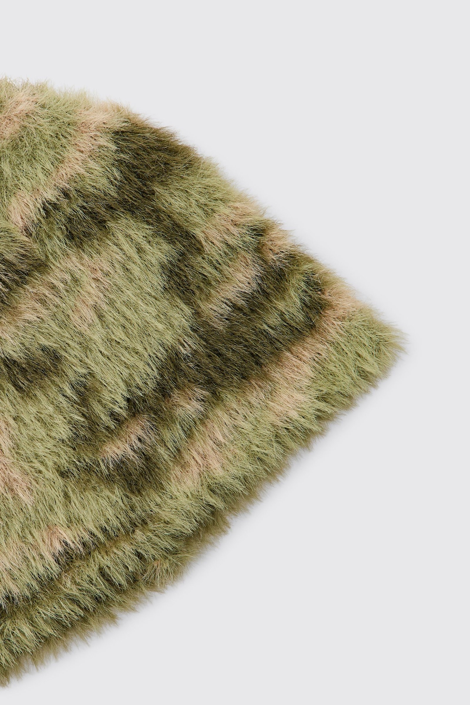 Fluffy Camo Beanie