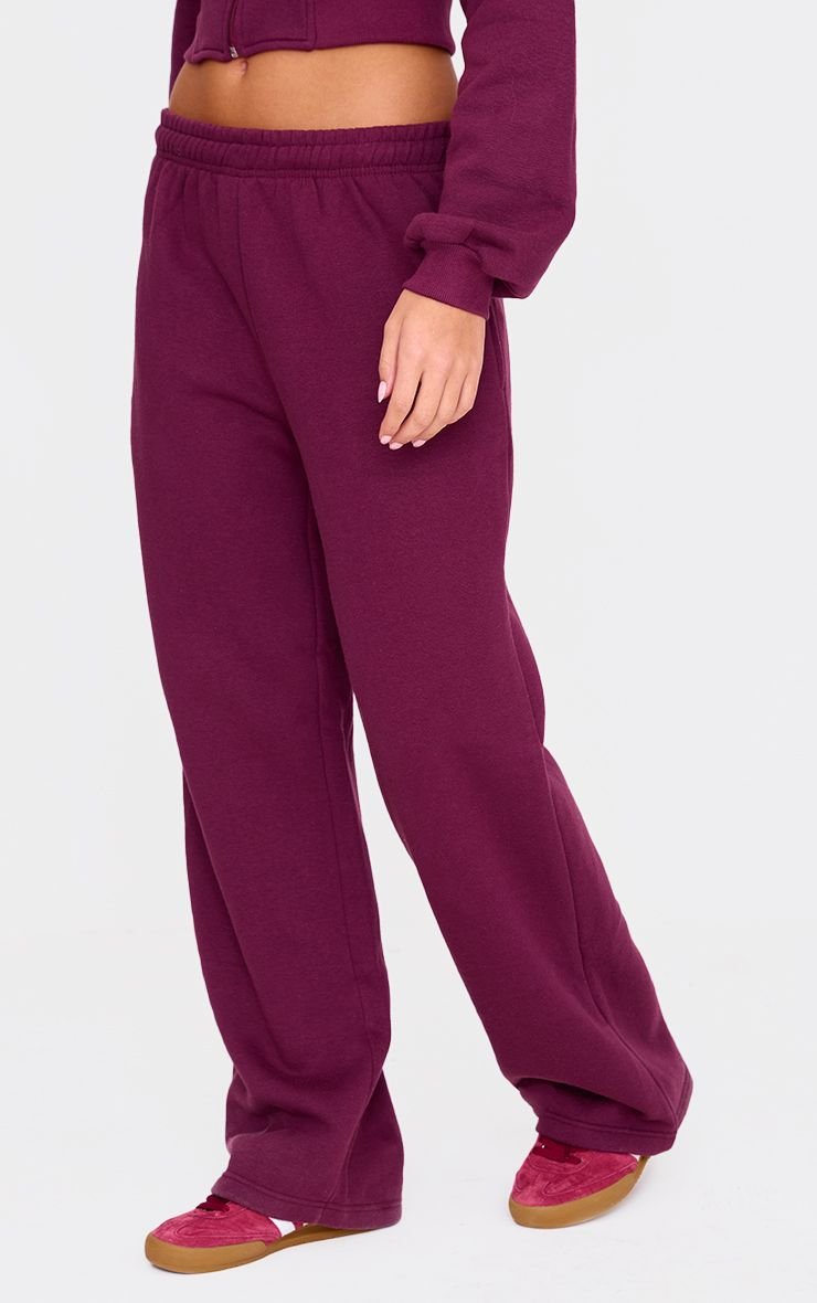 Jogging large jambes droites