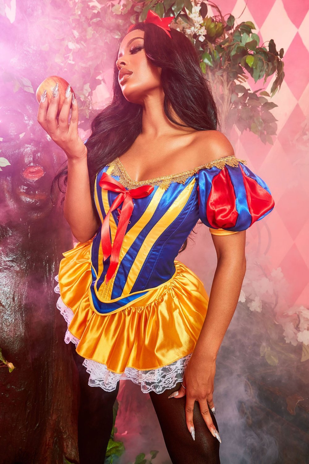Macabre princess corset costume