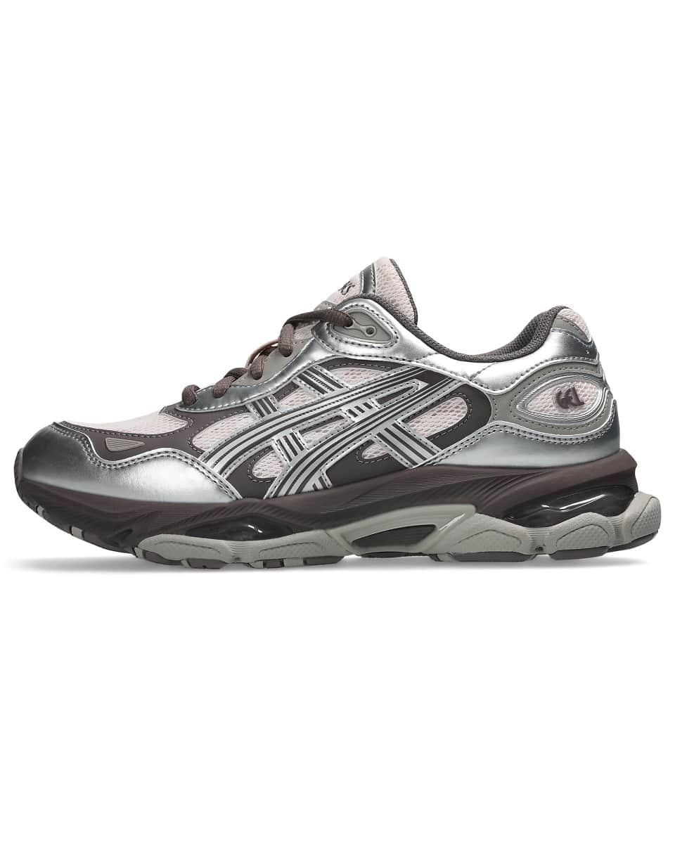 Gel-NYC 2.0 trainers in silver and pink