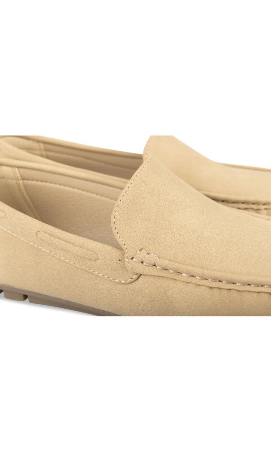 Mocassins conduite b7al suédine beige