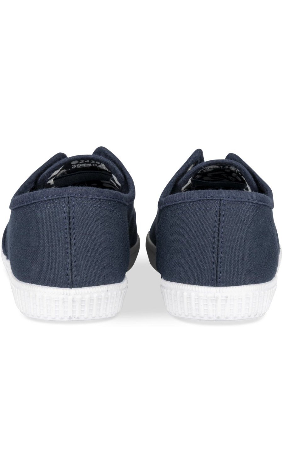 Tennis b toile bla lacets zre9 marine