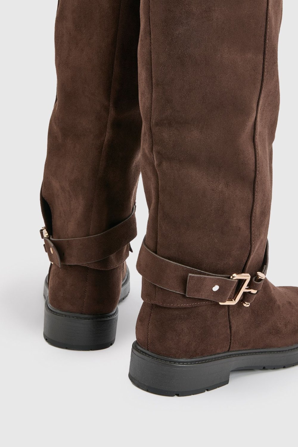 Bottes twal f suédine b semelle ghlida b boucle