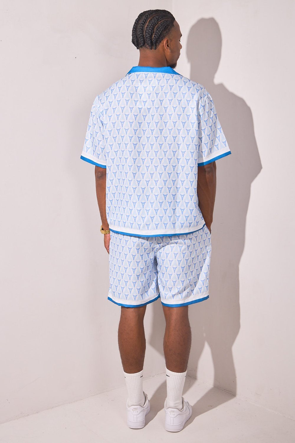 Ensemble chemise w short b 7erf A zre9