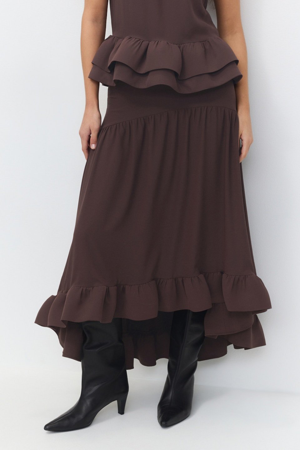 Flounce skirt
