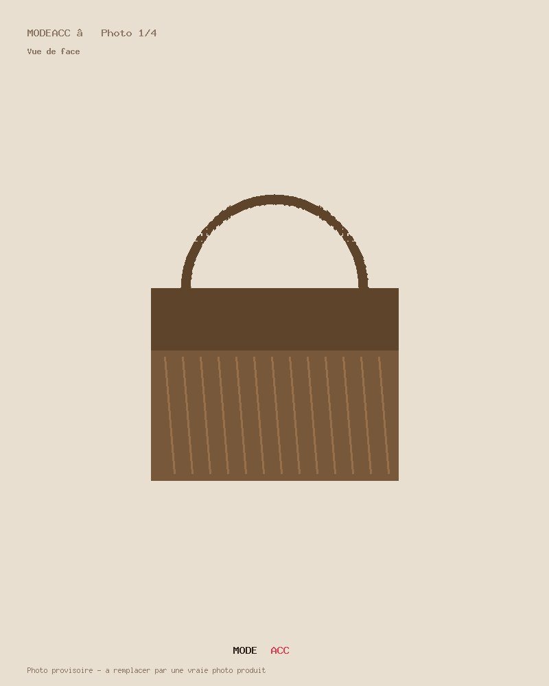 Braided beige leather handbag